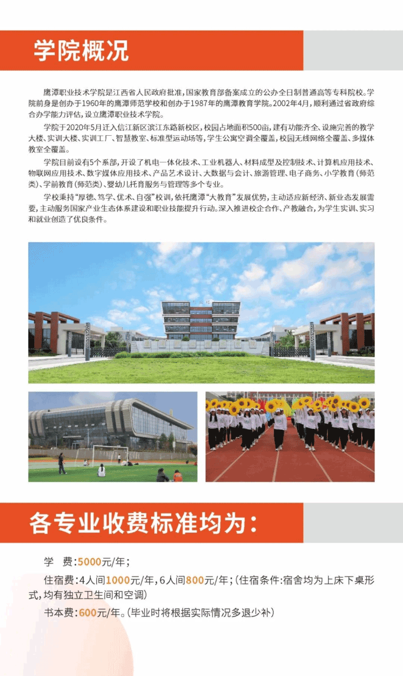 鷹潭職業(yè)技術(shù)學(xué)院2025年招生簡章