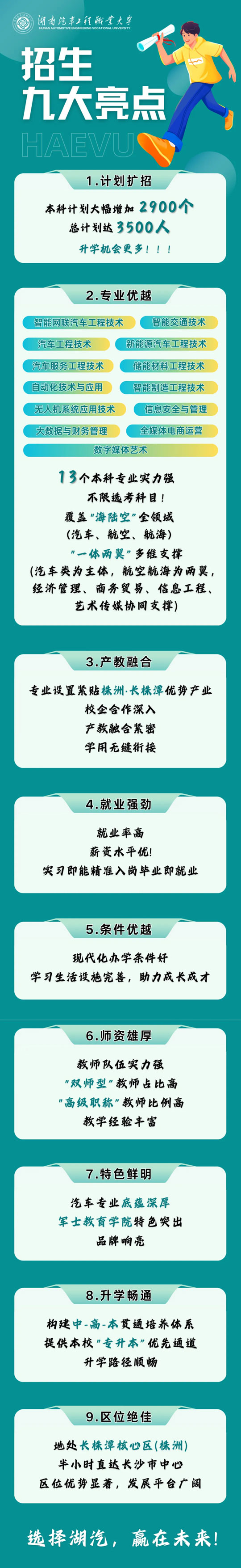 湖南汽車工程職業(yè)大學(xué)2025年九大招生亮點(diǎn)搶先看！